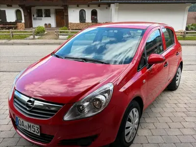 Gebraucht Opel Corsa 60 PS (44 kW) 2008 Rot Kleinwagen