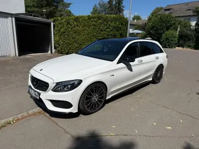 Gebraucht Mercedes C43 AMG AMG 367 PS (269 kW) 2017 Weiß Limousine