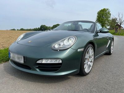 gebraucht Porsche Boxster 987.2S/ PTS grün /Leder cocoa/ Klappe