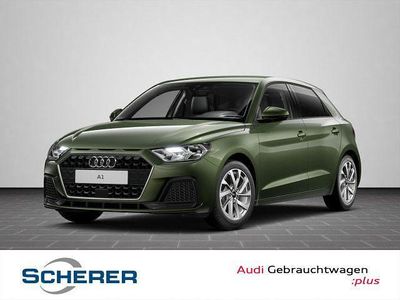 Distriktgrün metallic (metallic) Gebraucht 2025 Audi A1 Sportback Advanced Plus Kleinwagen | 23.290 € (Guter Preis)