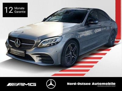 Gebraucht Mercedes C220 AMG 194 PS (142 kW) 2019 Silber mojavesilber Limousine