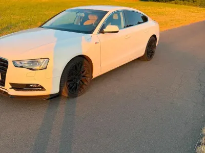 Gebraucht Audi A5 Sportback S-Line 245 PS (180 kW) 2014 Weiß Kleinwagen