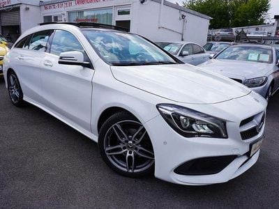 Gebraucht Mercedes CLA180 Shooting Brake AMG line 122 PS (89 kW) 2018 Weiß Kombi