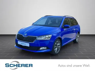 Second-hand Skoda Fabia Ambition 95 CP (69 kW) 2022 Albastru Hatchback