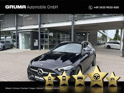 Gebraucht Mercedes C220 AMG 197 PS (144 kW) 2025 Lack obsidianschwarz Kombi