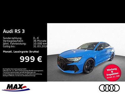Neu Audi RS3 Exclusive 400 PS (294 kW) 2025 Individuallackierungen audi ex Limousine
