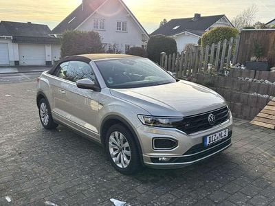 Gebraucht VW T-Roc Cabriolet R-line 150 PS (110 kW) 2021 Silber Cabrio