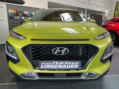 Gebraucht Hyundai Kona Trend 177 PS (130 kW) 2018 Gelb SUV