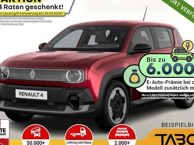 Neu Renault 4 E-Tech Evolution 89 kW (122 PS) 2025 Rot SUV