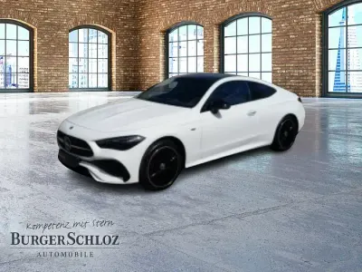 Gebraucht Mercedes CLE300 AMG 313 PS (230 kW) 2025 Unilack polarweiß uni Coupé