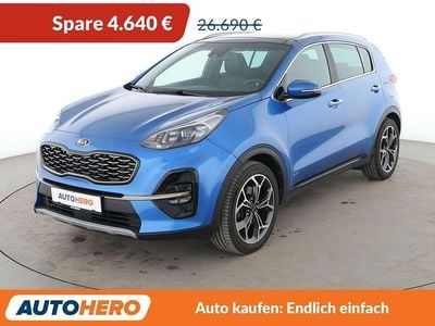 Usata Kia Sportage GT-Line 177 CV (130 kW) 2021 Blu SUV