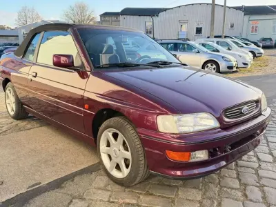 Gebraucht Ford Escort Cabriolet 105 PS (77 kW) 1994 Rot Cabrio