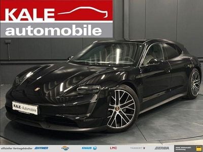 Gebraucht Porsche Taycan Sport Turismo 350 kW (476 PS) 2023 Tiefschwarz metallic Kombi