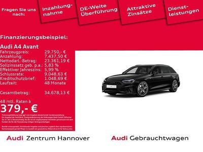 Mythosschwarz metallic Gebraucht 2022 Audi A4 S-Line Kombi | 29.750 € (Fairer Preis)