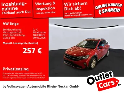 Używany VW Taigo Life 110 KM (80 kW) 2022 Czerwony SUV
