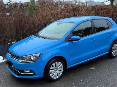 Gebraucht VW Polo Highline 90 PS (66 kW) 2014 Blau Kleinwagen