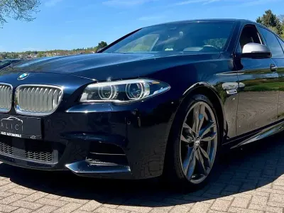 Brugt BMW M550 Performance 381 HK (280 kW) 2014 Sort Sedan