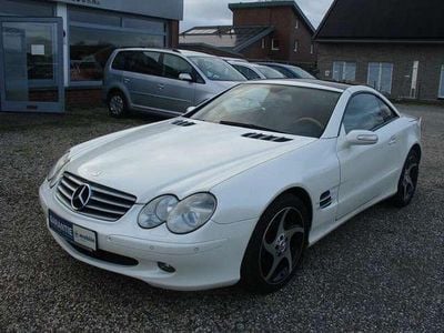 Gebraucht Mercedes SL500 306 PS (225 kW) 2005 Designo mysticweiss Cabrio
