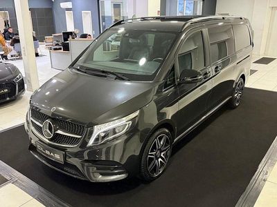 Lackfarbe graphitgrau metallic Gebraucht 2021 Mercedes V300 AMG Van / Kleinbus | 58.900 € (Fairer Preis)