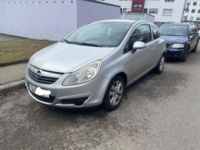 Gebraucht Opel Corsa 80 PS (58 kW) 2008 Silber Kleinwagen