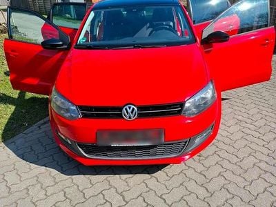 Second-hand VW Polo Match 90 CP (66 kW) 2012 Roșu Hatchback
