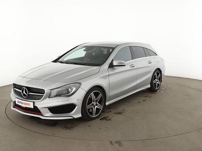 Silber Gebraucht 2016 Mercedes CLA250 Shooting Brake AMG line Kombi | 20.990 € (Fairer Preis)