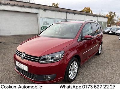 Gebraucht VW Touran Highline 105 PS (77 kW) 2012 Rot Van / Kleinbus