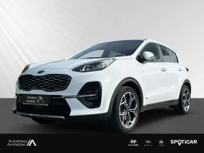 Gebraucht Kia Sportage GT-Line 177 PS (130 kW) 2019 (wd) carraraweiss SUV