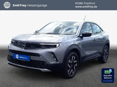 Gebraucht Opel Mokka-e Elegance 100 kW (136 PS) 2023 Kontrast grau metallic SUV