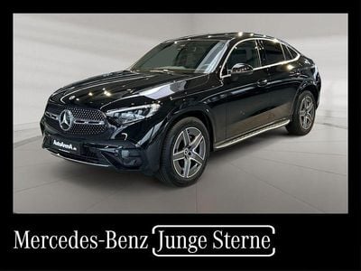 Gebraucht Mercedes GLC300 AMG 269 PS (197 kW) 2024 Metalliclack obsidianschwarz Coupé