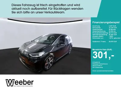 Gebraucht VW ID.3 Pro 150 kW (204 PS) 2023 Grenadillschwarz (metallic) Kleinwagen