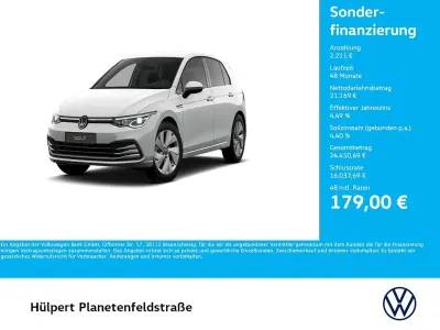 Usata VW Golf VIII Style 131 CV (96 kW) 2024 Bianco Berlina