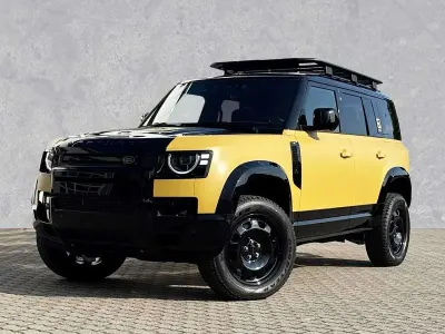 Neu Land Rover Defender 349 PS (256 kW) 2025 Deep sandglow yellow SUV