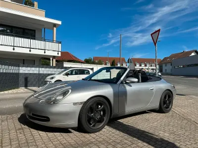 Gebraucht Porsche 911 Carrera 4 Cabriolet 300 PS (220 kW) 2000 Silber Cabrio