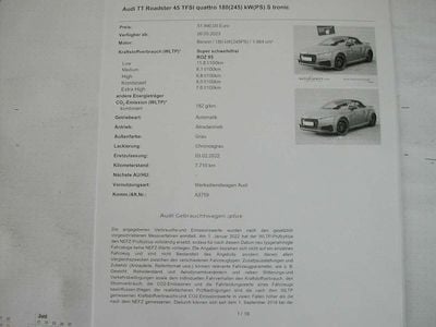 Audi TT Roadster
