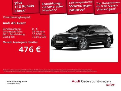 Schwarz Gebraucht 2025 Audi A6 S-Line Kombi | 55.990 € (Guter Preis)