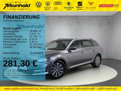 Gebraucht Skoda Superb Style 218 PS (160 kW) 2022 Graphitegrau metallic Kombi