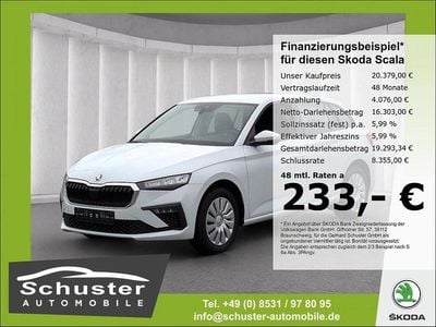 Gebraucht Skoda Scala Essence 116 PS (85 kW) 2025 Weiß Kleinwagen