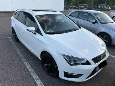 Usata Seat Leon ST FR 150 CV (110 kW) 2016 Bianco Station wagon