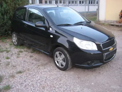 Gebraucht Chevrolet Aveo 84 PS (61 kW) 2009 Schwarz Kleinwagen