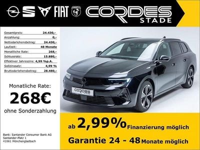 Schwarz Gebraucht 2024 Opel Astra Kombi | 24.430 € (Guter Preis)