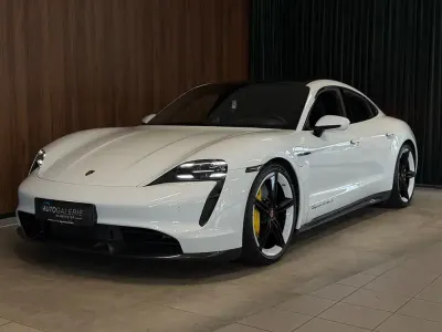 Gebraucht Porsche Taycan Turbo 559 kW (761 PS) 2021 Weiß Limousine