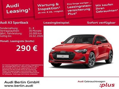 Progressivrot metallic Gebraucht 2025 Audi A3 Advanced Plus Kombi | 34.590 € (Fairer Preis)
