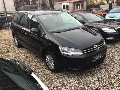 Gebraucht VW Sharan Trendline 150 PS (110 kW) 2011 Schwarz Van / Kleinbus