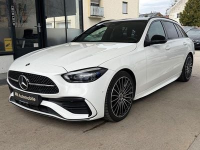 Gebraucht Mercedes C220 AMG line 200 PS (147 kW) 2022 Weiß Limousine