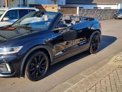 Gebraucht VW T-Roc Cabriolet Style 150 PS (110 kW) 2023 Schwarz Cabrio