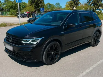 Gebraucht VW Tiguan Allspace R-line 190 PS (139 kW) 2022 Schwarz SUV