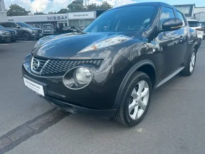 Gebraucht Nissan Juke Acenta 110 PS (80 kW) 2011 Braun SUV