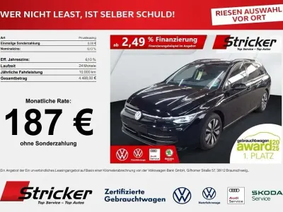 Gebraucht VW Golf VIII Goal 150 PS (110 kW) 2025 Grenadillschwarz metallic (metallic) Kombi