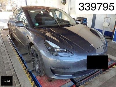Usado Tesla Model 3 Performance 461 kW (627 HP) 2022 Cinzento Sedan